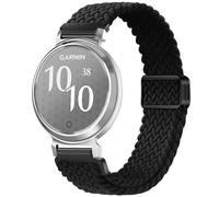 INF Compatible avec Garmin Lily2 - Bracelet en nylon tissé de 14 mm avec fermeture magnétique - Style boucle respirante - Doux pour la peau