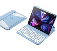 INF Compatible avec iPad 7/8/9 (10.2") Étui Clavier Bluetooth Rotatif 360°