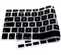INF Compatible avec la housse de clavier en silicone noir pour MacBook Air 13