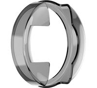 INF Compatible avec le boîtier de protection en TPU pour Garmin Forerunner 245/245M Transparent + Noir