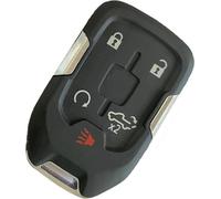 INF Coque de clé à 5 boutons pour pick-up Chevrolet/GMC - Remplacement ABS