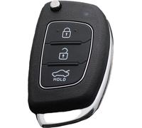 INF Coque de clé de voiture 3 boutons ABS - Remplacement Hyundai Kia