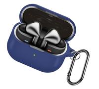 INF Coque en silicone pour Samsung Galaxy Buds3/Buds3 Pro avec mousqueton