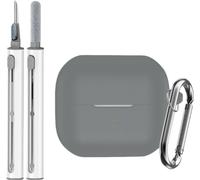 INF Coque en silicone pour Samsung Galaxy Buds3/Buds3 Pro Gris