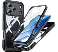 INF Coque iPhone 17 Pro Max 9H Verre Trempé Antichoc Magnétique Noir