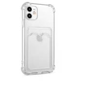 INF Coque pour iPhone 11 avec porte-cartes TPU transparente