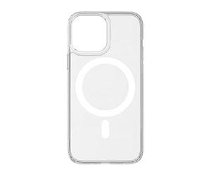 INF Coque pour iPhone 11 Pro, étui de téléphone Portable en Acrylique avec Chargeur MagSafe, Transparent/Blanc