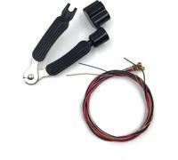 INF Cordes de guitare avec enrouleur de cordes Multicolore