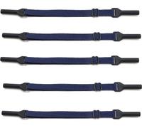 INF Cordons ajustables pour lunettes adultes - pack de 5 bleu