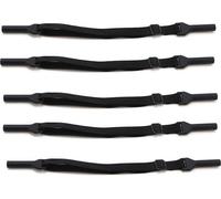 INF Cordons ajustables pour lunettes pour adultes - pack de 5 noir