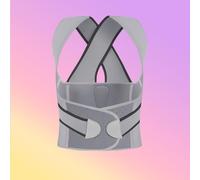 INF Correcteur de Posture pour Hommes et Femmes - Soutien Dorsal Gris M