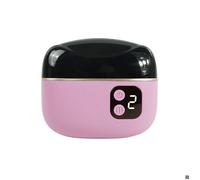 INF Coupe-ongles électrique 2-en-1 avec lumière LED et rangement pour les déchets d'ongles Violet