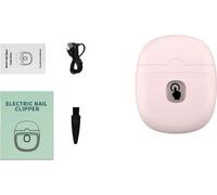 INF Coupe-ongles électrique : Coupe sûre, lisse et facile Rose