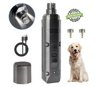 INF Coupe-ongles électrique et silencieux J2 pour chiens et chats Le noir