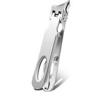 INF Coupe-ongles Inox Argenté Grande Ouverture pour Ongles Épais