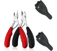 INF Coupe-ongles pour ongles épais/incarnés, paquet de 2