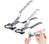 INF Coupe-ongles pour ongles épais, paquet de 2 Argent