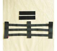 INF Courroie de coffre de voiture réglable, nylon, noir, 1 pièce S