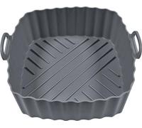 INF Coussin de friteuse à air en silicone 5L - Compatible MAFO1 - Facile à nettoyer Gris