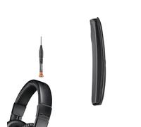 INF Coussinet de tête en cuir protéiné compatible avec Audio-Technica ATH M50 Series, coussin en mousse à mémoire de forme avec tournevis, coussinets de rechange pour ATH M50X/M50XBT, protection et