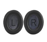 INF Coussinets de rechange en cuir protéiné de qualité supérieure avec mousse à mémoire de forme - Isolation acoustique améliorée - Montage facile - Outils inclus - Noir