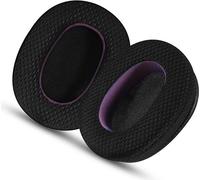 INF Coussinets de rechange noirs et violets pour casque Sony ULT WEAR - Lot de 2