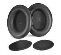 INF Coussinets de rechange pour casque JBL Tour One/Tour One M2 - Non ronds - En cuir protéiné et mousse à mémoire de forme - Isolation du bruit - Utilisation prolongée - Améliorent le son.