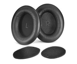 INF Coussinets de rechange pour JBL Tour ONE/Tour ONE M2 - Non ronds, cuir protéiné + mousse à mémoire de forme, isolation du bruit, utilisation prolongée, améliore le son.