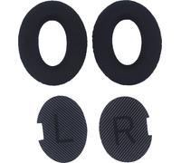 INF Coussinets de remplacement pour écouteurs Bose QC35, QC25, QC15 Le noir