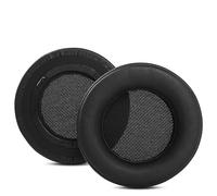 INF Coussinets d'oreille de remplacement pour Corsair Virtuoso RGB, coussinets d'oreille de remplacement avec boucles, conception ergonomique, isolation et confort, coussinets d'oreille en cuir protéi
