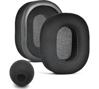 Coussinets de rechange en mousse à mémoire de forme pour Razer BlackShark V2 X - Qualité sonore améliorée - Protection du microphone - Coussinets en maille et mousse à mémoire de forme