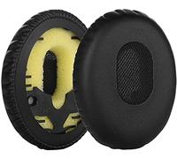 INF Coussinets d'oreille en Simili Cuir pour Casque Supra-auriculaire Bose QuietComfort 3, 1 Paire, Noir