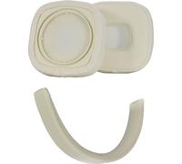 INF Coussinets d'oreille et couvre-arceau de rechange pour casque Marshall Major V/5 Blanc