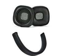 INF Coussinets d'oreille et couvre-arceau de rechange pour casque Marshall Major V/5 Le noir