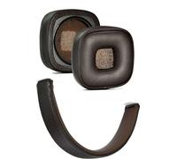 INF Coussinets d'oreille et couvre-arceau de rechange pour casque Marshall Major V/5 Marron