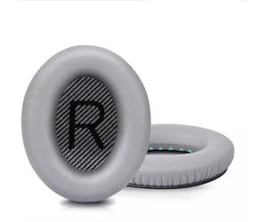 INF Coussinets d'oreille pour Casque Bose QuietComfort 15 QC2 QC25 Ae2 Ae2i Ae2w SoundTrue & SoundLink (1 Paire Gris)
