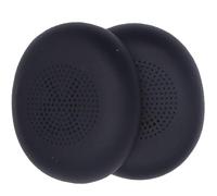 INF Coussinets d'oreille pour Casque Jabra Elite 45H Coussinets de Remplacement en Simili Cuir Noir 1 Paire