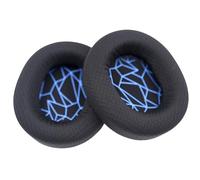 INF Coussinets d'oreille pour écouteurs StelSeries Arctis 3/5/7, Noir/Blanc, 1 Paire