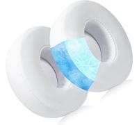 INF Coussinets d'oreille rafraîchissants en gel pour écouteurs Beats Solo 2 et 3 Blanc
