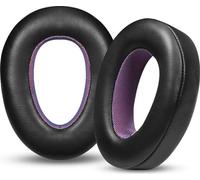 INF Coussinets en peau d'agneau noir violet pour Sennheiser PXC550, 2 pièces