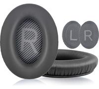 Coussinets pour Bose QC35 I/II, QC25, QC15, QC 2 AE 2, AE 2i, AE 2w, SoundTrue DarkGrey