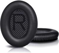Coussinets pour Bose QC35 I/II, QC25, QC15, QC 2 AE 2, AE 2i, AE 2w, SoundTrue, SoundLink Le noir