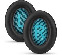 Coussinets d'oreille pour Bose QC15 / QC25 / AE2 1 paire Noir + Bleu
