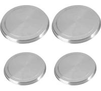 INF Couvercle de cuisinière en acier inoxydable, paquet de 4