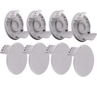 INF Couvercle de protection pour bobines de fil sur coupe-herbe, paquet de 4 Gris