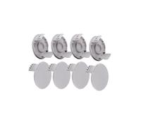 INF Couvercle de protection pour bobines de fil sur coupe-herbe, paquet de 4 Gris