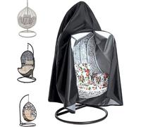 INF Couverture pour balançoire de terrasse, imperméable et coupe-vent pour meubles de jardin S