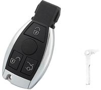 INF Couvre-clé à 3 boutons pour clé de voiture Mercedes-Benz