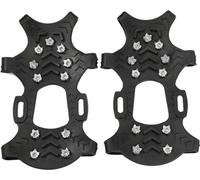 INF Crampons antidérapants à 11 dents pour la marche sur la glace et la neige M