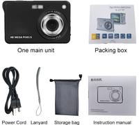 INF Créez des souvenirs avec l'appareil photo numérique compact K09 noir